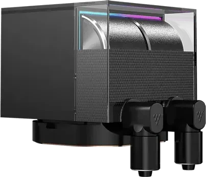 Жидкостное охлаждение PCCooler DS360 ARGB Display, черное — 4