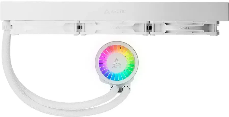 Водяное охлаждение ARCTIC Liquid Freezer III Pro 420 A-RGB, белый — 2