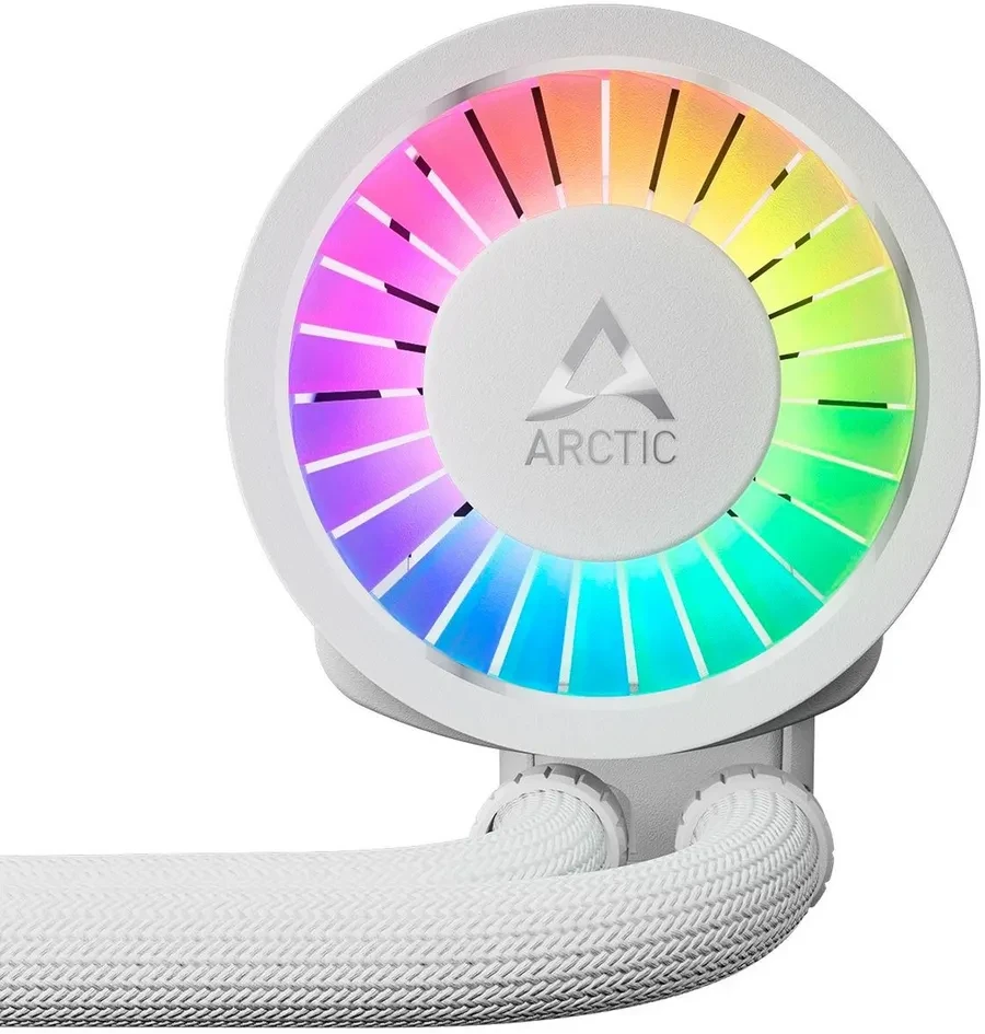 Водяное охлаждение ARCTIC Liquid Freezer III Pro 420 A-RGB, белый — 3