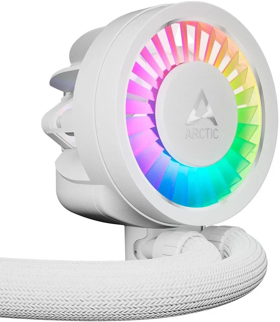 Водяное охлаждение ARCTIC Liquid Freezer III Pro 420 A-RGB, белый — 4