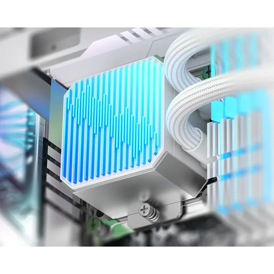 Водяное охлаждение ID-Cooling DX360 MAX, белый — 4