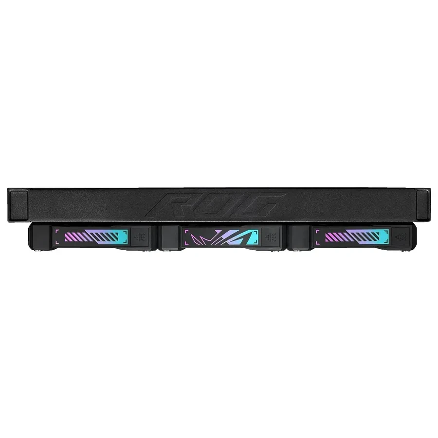 Водяное охлаждение Asus ROG RYUO IV 360, 360mm, AMOLED, чёрное — 5