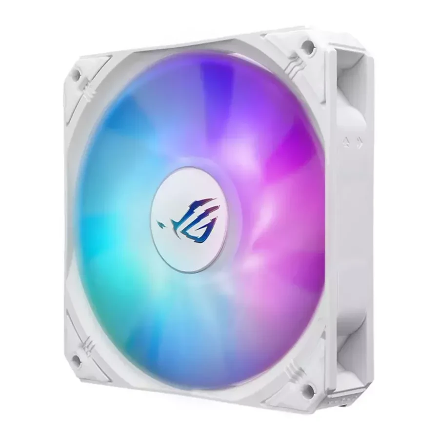 Водяное охлаждение Asus ROG STRIX LC III 360, 360mm, белое — 2