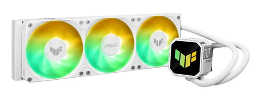 Водяное охлаждение Asus TUF GAMING LC III 360, 360mm, белое
