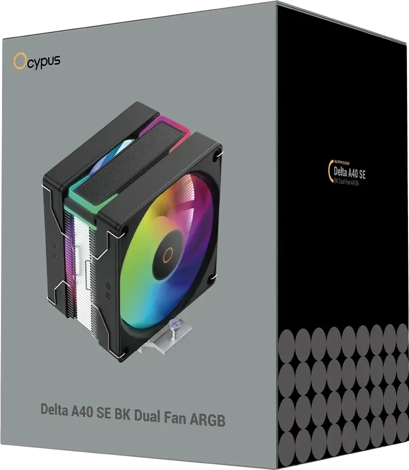 Вентилятор Ocypus Delta A40 SE BK, 200W — 3