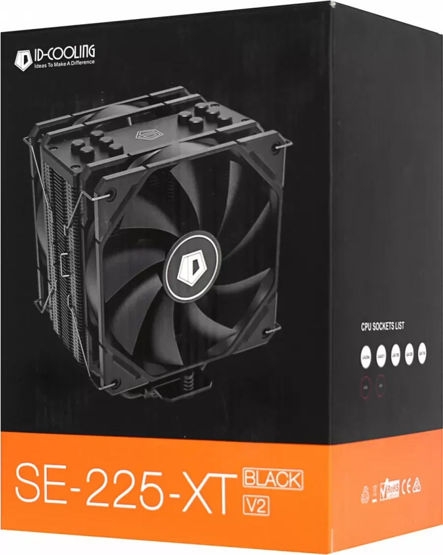 Воздушное охлаждение ID-COOLING SE-225-XT V2, черный — 3