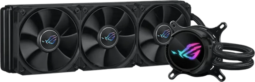 Водяное охлаждение CPU Asus ROG STRIX LC III 360 120mm Liquid CPU Cooler, 3 x12cm PWM Fan