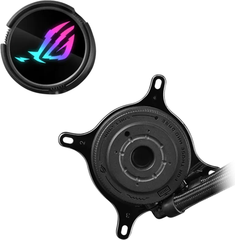 Водяное охлаждение CPU Asus ROG STRIX LC III 360 120mm Liquid CPU Cooler, 3 x12cm PWM Fan — 3