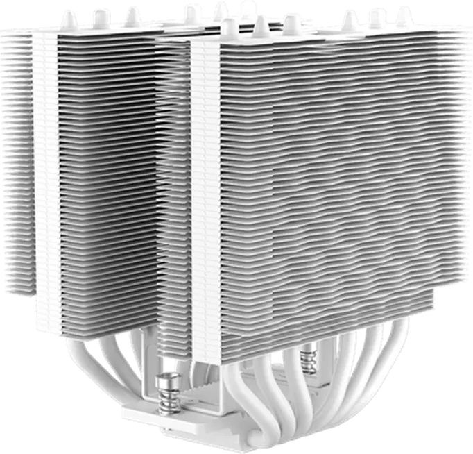 Вентилятор для процессора PCCooler RT620Pro TC ARGB WH TDP 265W 4pin 1851/1700/1200/115x/AM5/AM4 Бел — 2