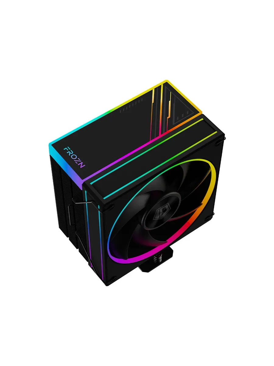 Кулер ID-Cooling Frozn A410 ARGB, S115X/1200/1700/1851/AMD, 220W,2х12sm, 4pin, 500-2000rpm, 78 CFM — 4