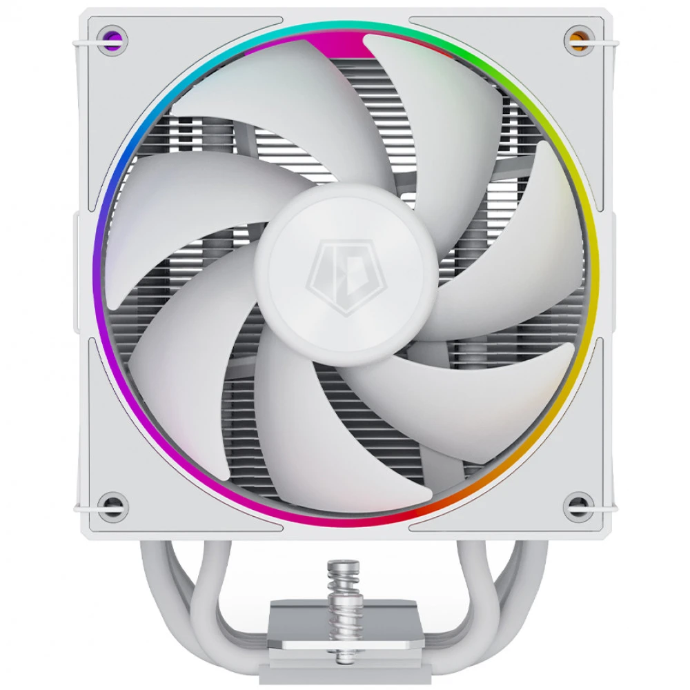 Кулер ID-Cooling Frozn A610 ARGB White,S115X/1200/1700/1851,250W,12cm,4pin,Al+Cu,500-2000rpm, 78 CFM — 3
