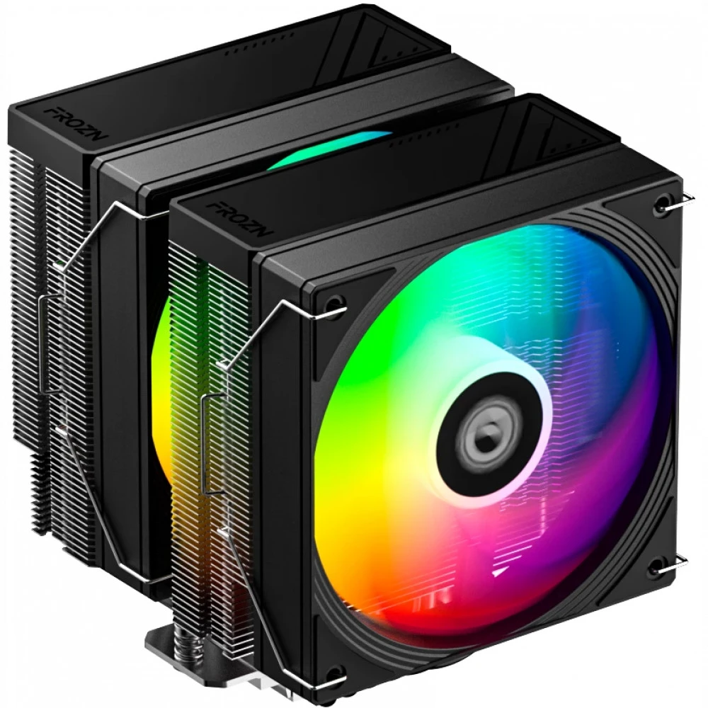 Кулер ID-Cooling Frozn A620 PRO SE ARGB, S115X/1200/1700/1851/AM4/AM5, 260W, 2x12cm, 4pin, Al+Cu, — 2