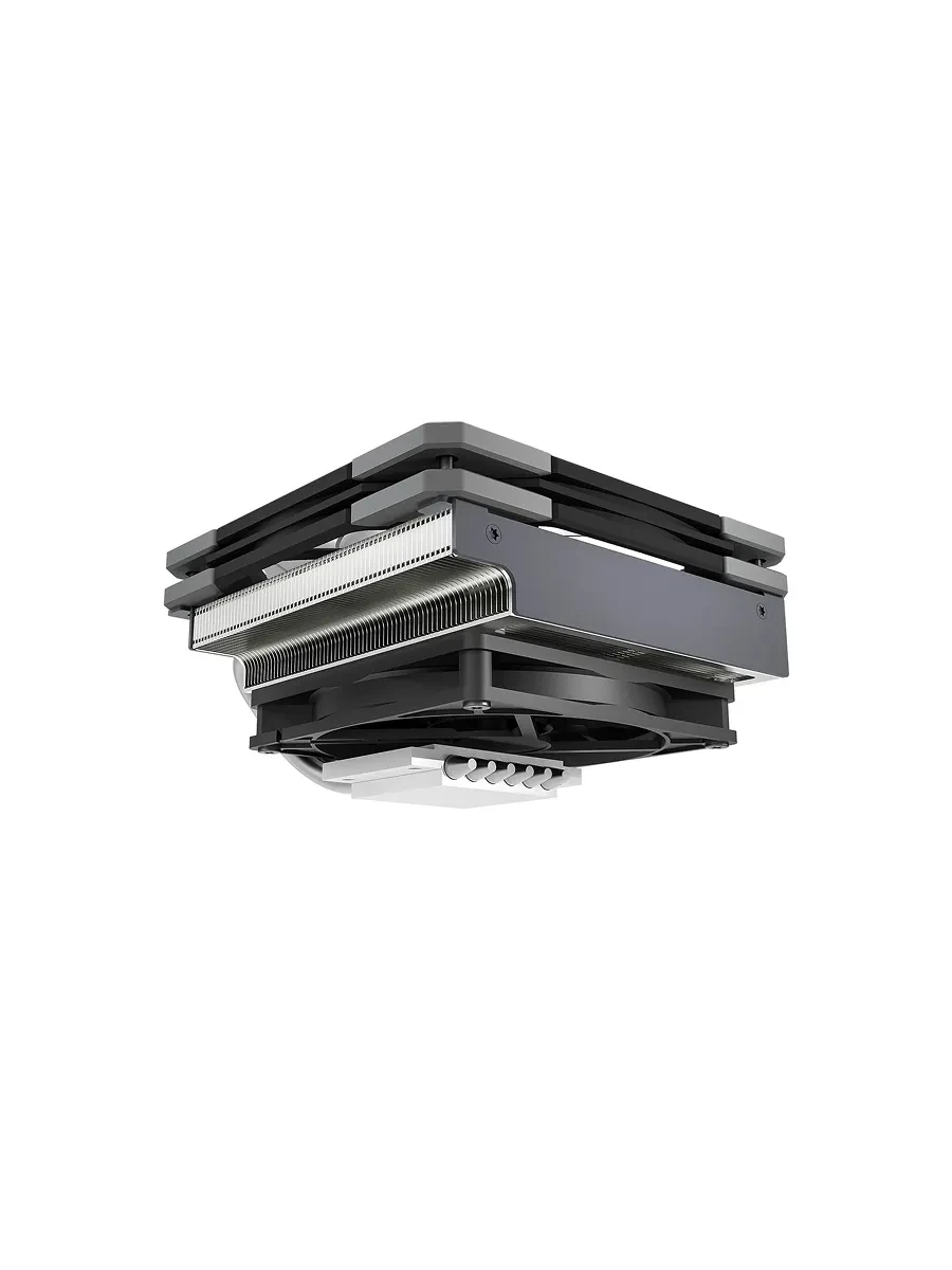 Кулер ID-Cooling IS-60 EVO ARGB, S115X/1200/AM4, 130W,9.2+12cm,4pin,Al+Cu,500-2500rpm,54.6CFM,33dB — 2