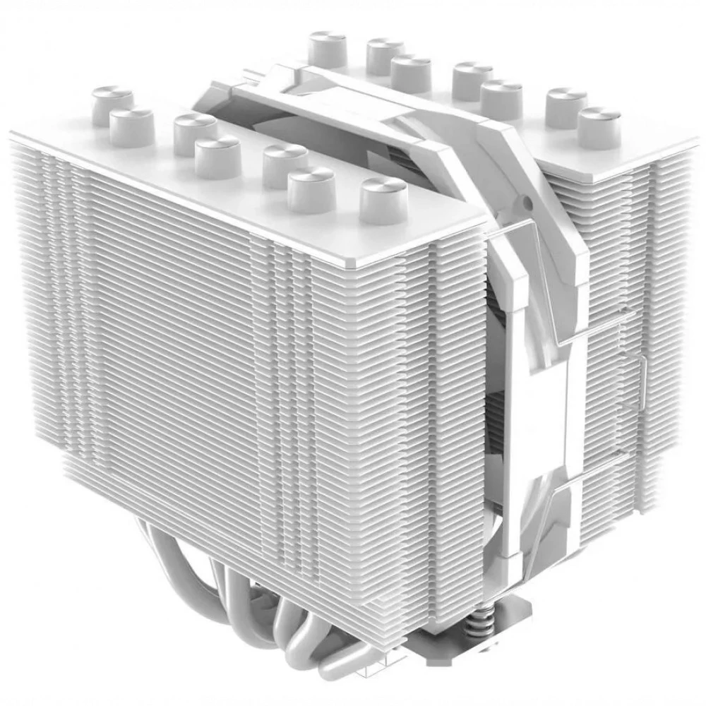 Кулер ID-Cooling SE-207-XT Slim Snow, S115X/1200/1700/2011/2066/AM4/AM5, 220W, 12cm,4pin,700-1800rpm — 4