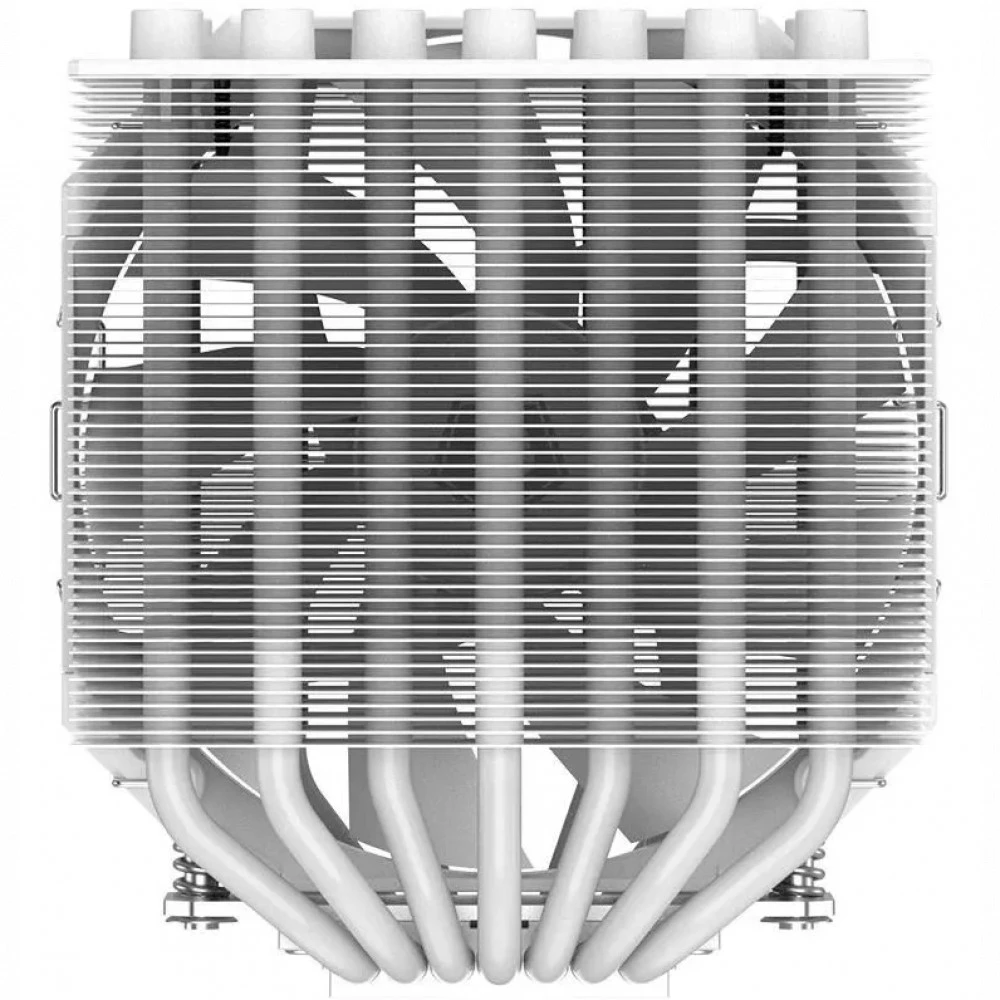Кулер ID-Cooling SE-207-XT Slim Snow, S115X/1200/1700/2011/2066/AM4/AM5, 220W, 12cm,4pin,700-1800rpm — 5