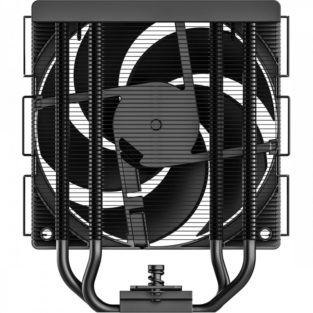 Кулер ID-Cooling SE-214-XT V2 Black, S115X/1200/1700/AM4/AM5, 200W, 12cm, 4pin, Al+Cu, 300-2000rpm — 5