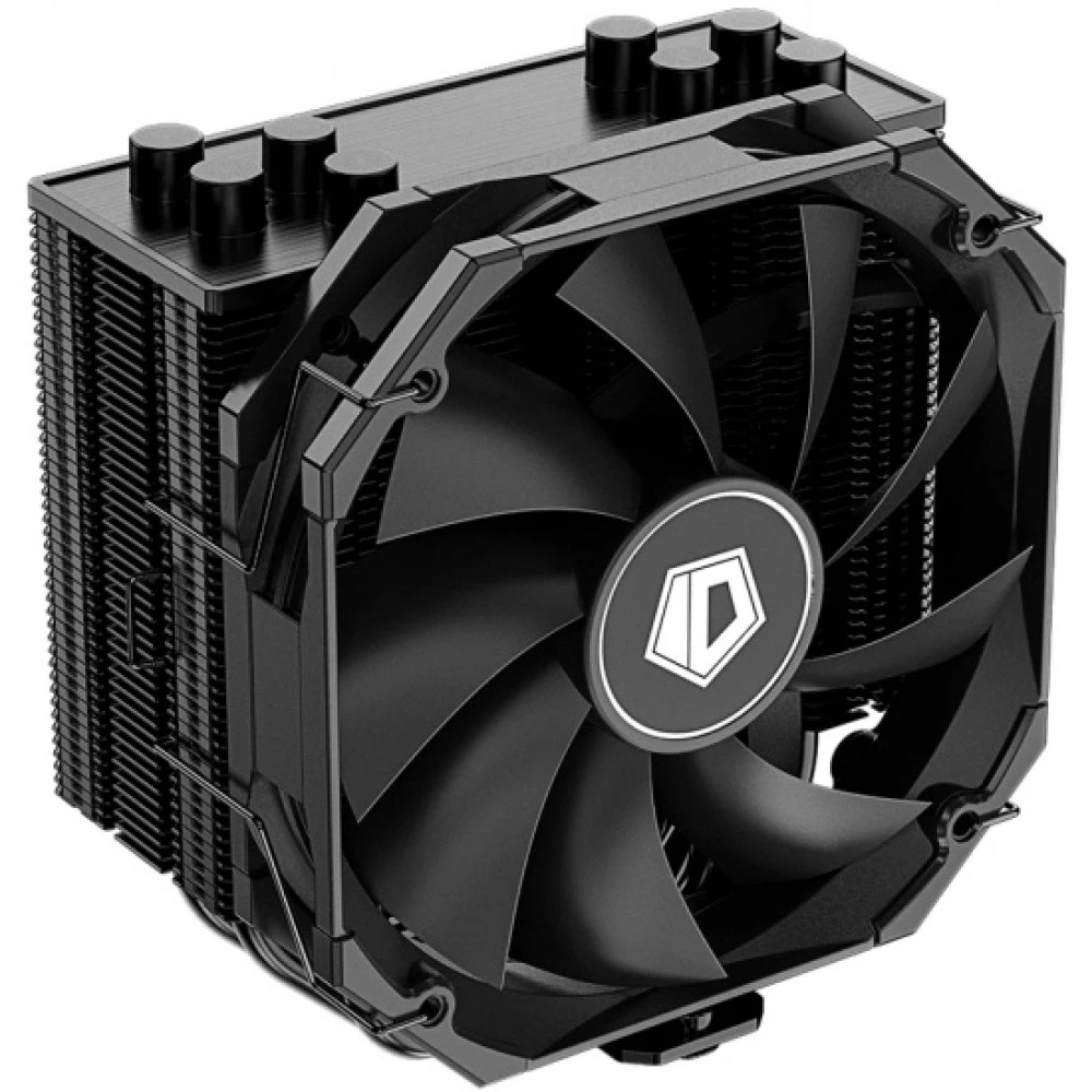 Кулер ID-Cooling SE-224-XTS Mini Black, S115X/1200/1700/AM4,180W,12cm,4pin,Al+Cu,700-1600rpm,69.8CFM — 3