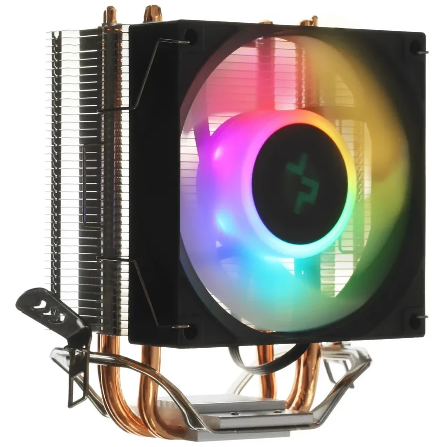 Кулер DeepCool AG300 LED, S115X/1200/1700/AM4, 150W, 12cm, 4pin, Al+Cu, 500-3050rpm, 32.5CFM, 30.5dB — 3