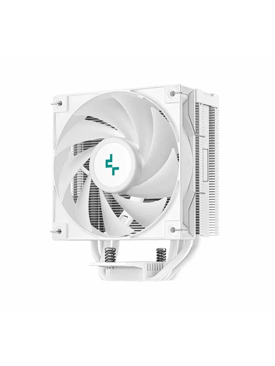 Кулер DeepCool AG400 Digital WH, S115X/1200/1700/AM4/AM5,220W,12sm,4pin,Al+Cu,500-2100rpm,75.89 CFM — 3