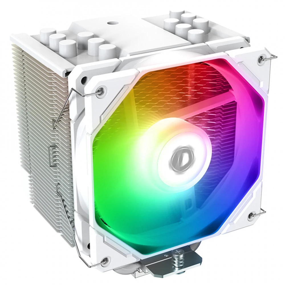 Кулер ID-Cooling SE-226-XT ARGB Snow, S115X/1700/2011/AM4, 250W,12cm,4pin,Al+Cu,500-1500rpm,30.5dB — 5