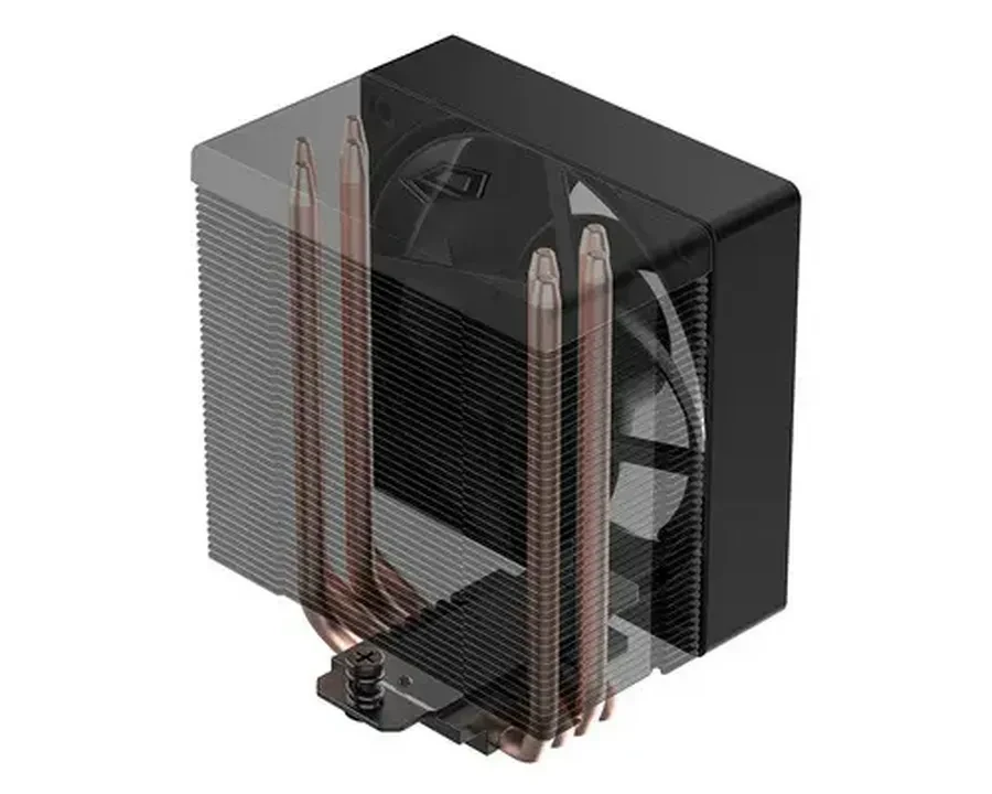 Кулер ID-Cooling SE-904-XT ARGB Black,S115X/1200/1700/AM4/AM5,180W,10cm,4pin+3pin,Al+Cu,500-2500rpm — 5
