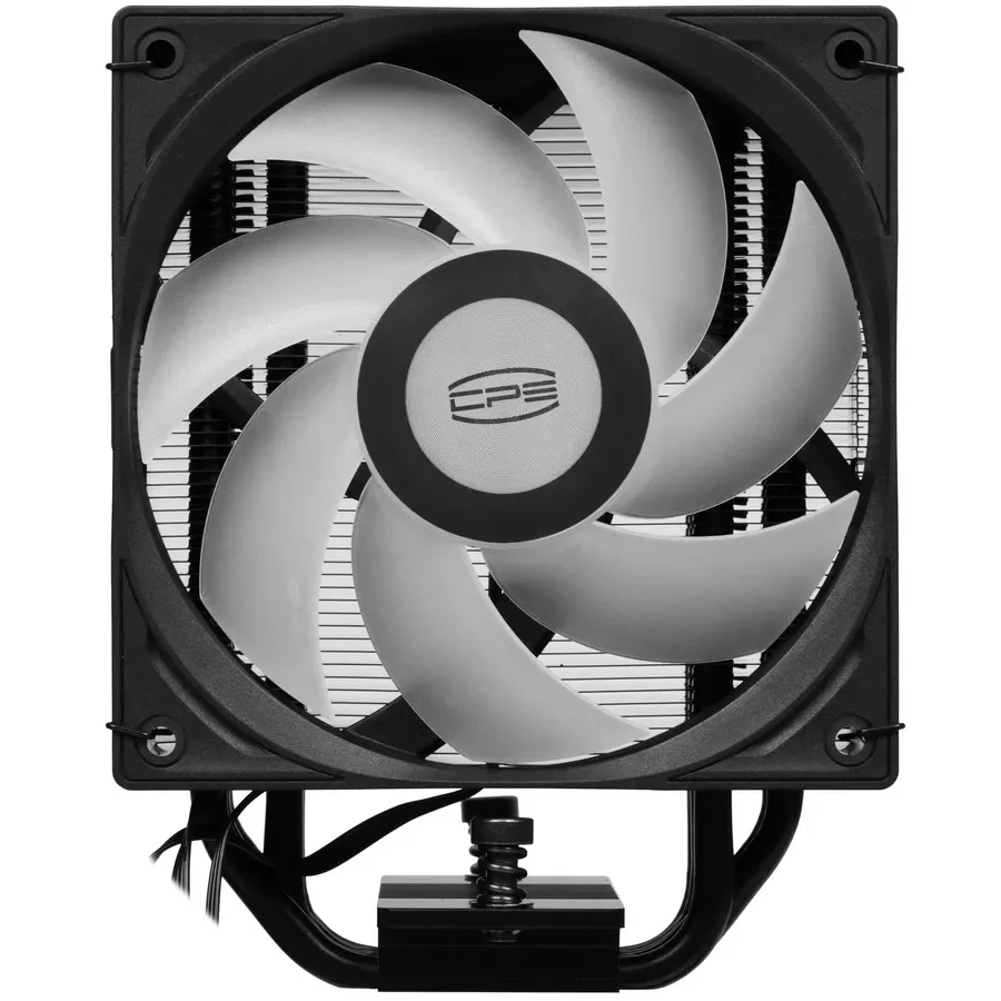 Кулер PCCooler RT500 Digital ARGB BK,LGA115X/1200/1851/AM4/AM5,245W,12cm,4pin+3pin,Al+Cu,500-2200rpm — 3