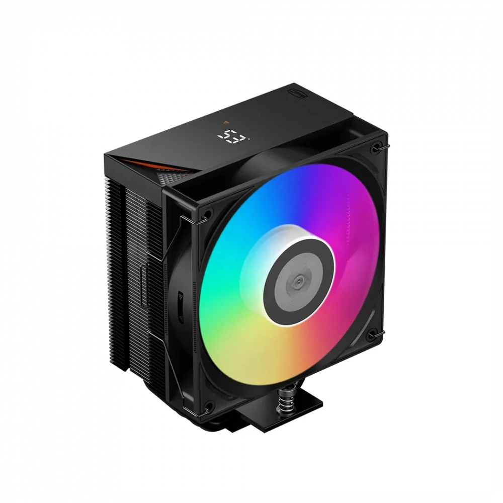 Кулер PCCooler RT500 Digital ARGB BK,LGA115X/1200/1851/AM4/AM5,245W,12cm,4pin+3pin,Al+Cu,500-2200rpm — 5