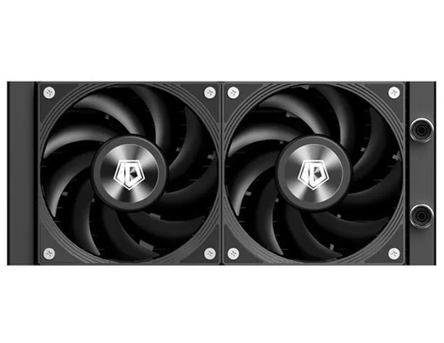 СЖО ID-Cooling DX240 Max Black,S115X/1200/1700/1851/AM4/AM5,300W,2x12cm,3+4pin,2150rpm,32.5dB — 2