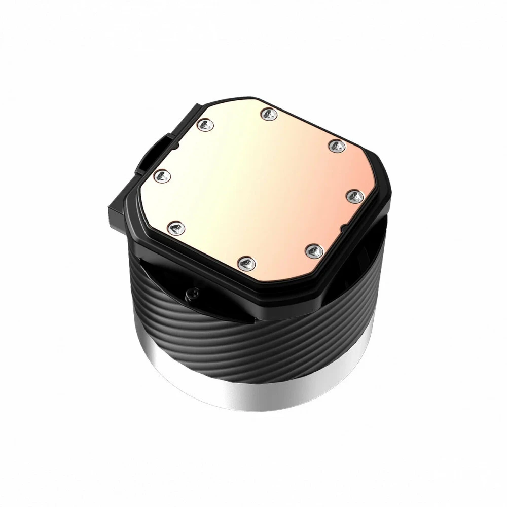 СЖО ID-Cooling FX240 INF Black,S115X/1200/1700/1851/AM4/AM5,300W,2x12cm,3+4pin,300+2000rpm,27.2dB — 3