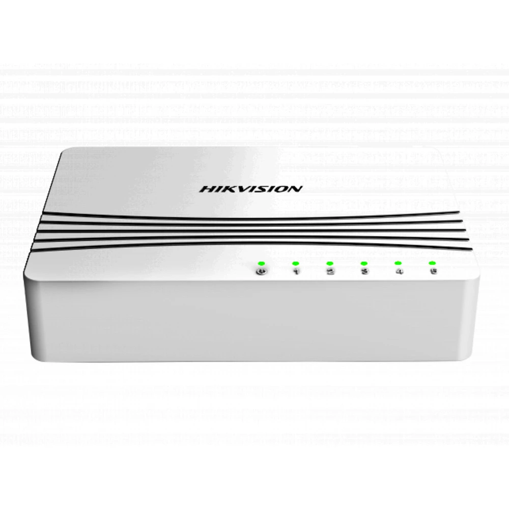 Коммутатор Hikvision DS-3E0505D-E 1000 Base-TX (1000 мбит/с) — 2
