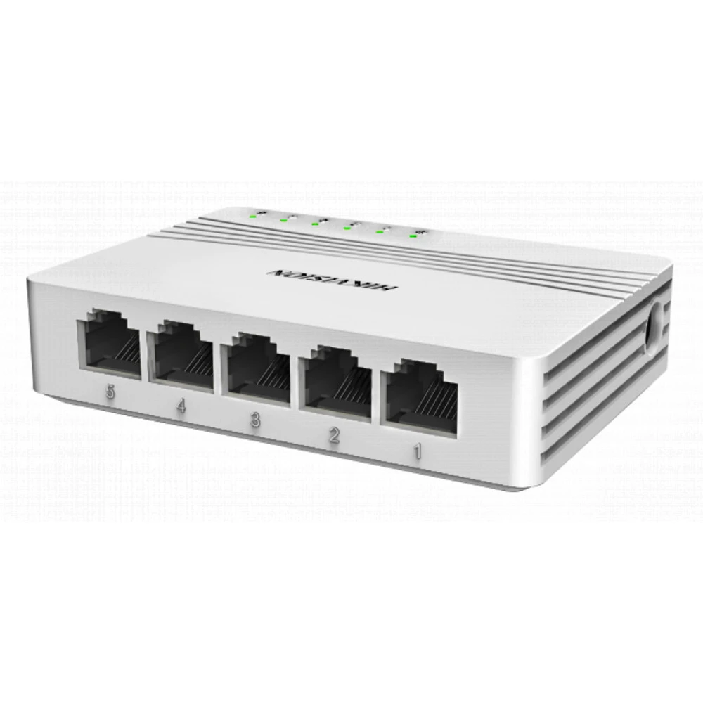 Коммутатор Hikvision DS-3E0505D-E 1000 Base-TX (1000 мбит/с) — 3