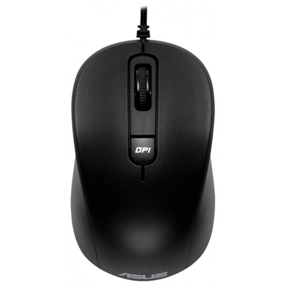 Мышь Asus MU101C Blue Ray, проводная, USB, 3200 dpi, бесшумная, чёрная — 2