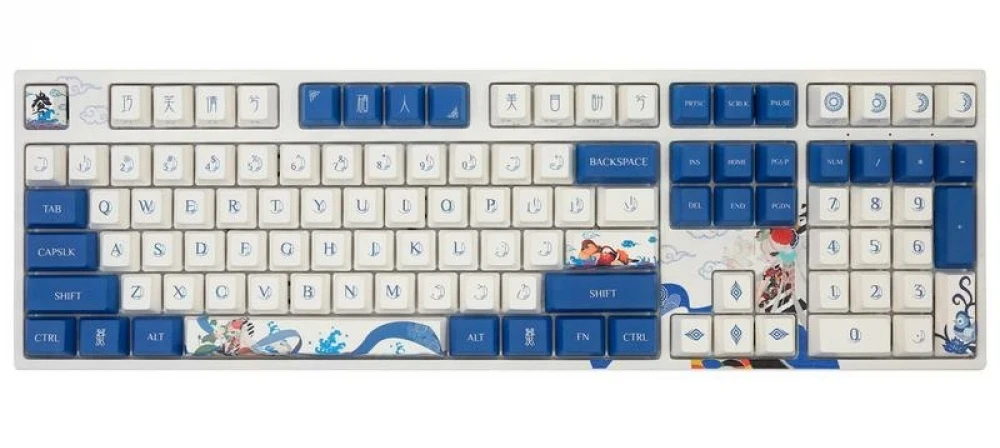 Клавиатура Varmilo Love Birds Yang (I) VEM108 A36A002A8A3A01A003 Проводная, USB