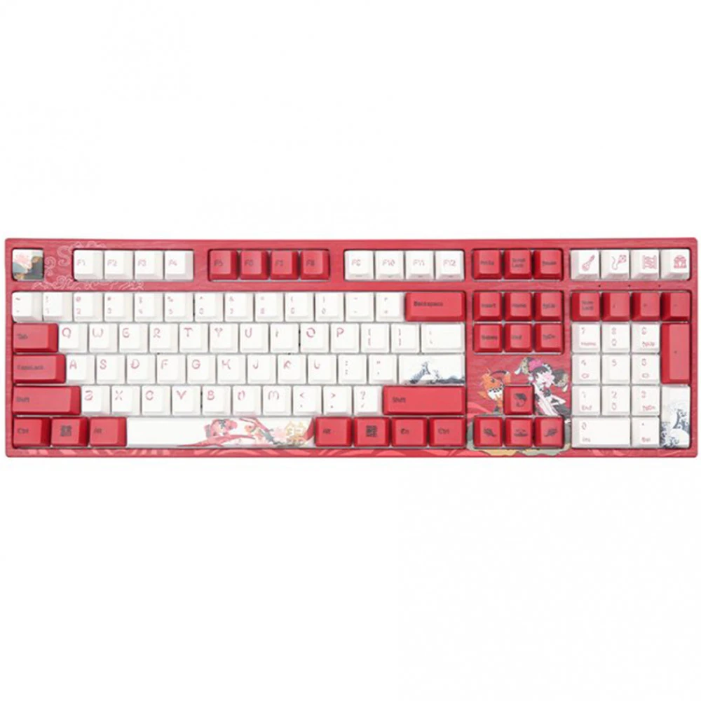 Клавиатура Varmilo Koi VEM108 EC V2 Sakura Switch Red A36A039A9A3A06A034 Проводная, USB — 2