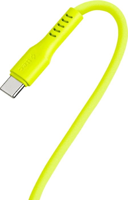 Кабель ttec 2DK59NS, USB Type-C — USB Type-C, 60 Вт, PD/QC, 1.2 м, неоново-жёлтый — 4