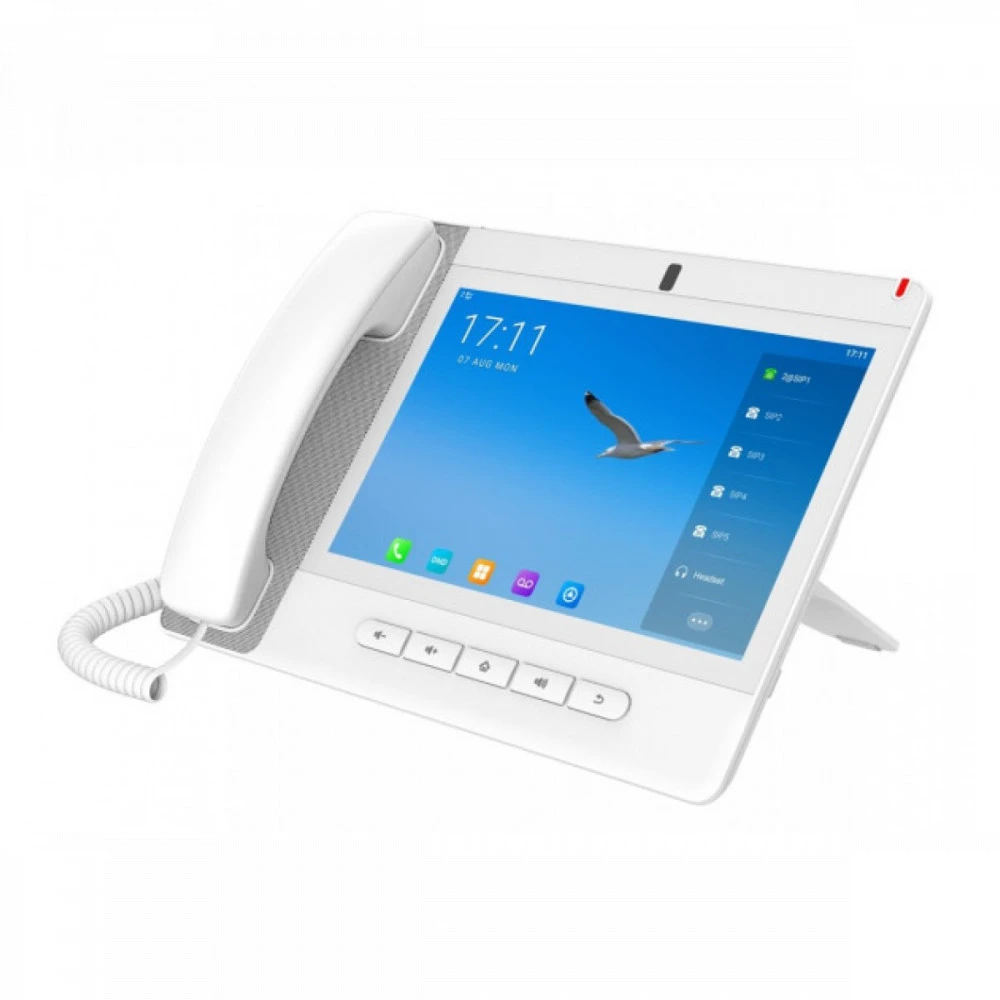 IP видеотелефон Fanvil A320, Android 9.0, 10.1" сенсорный экран, 20 SIP-линий, камера 8 Мп, чёрный — 5