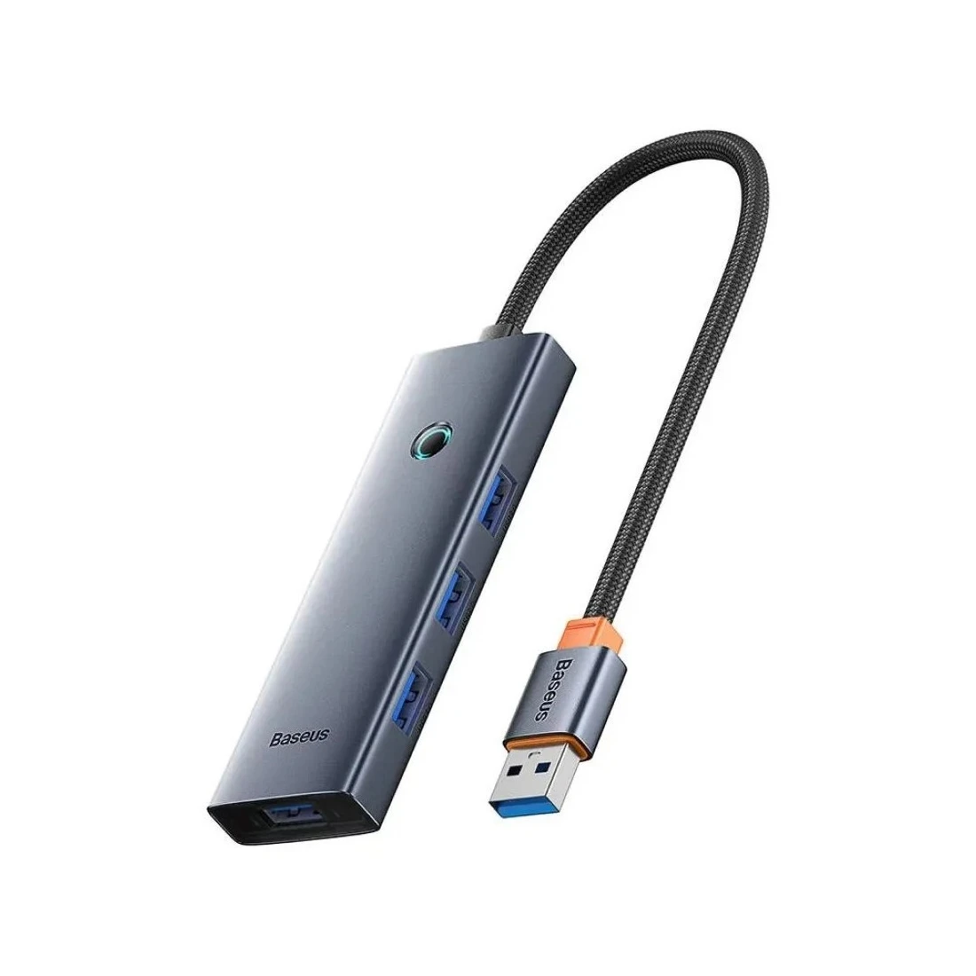 Концентратор Baseus UltraJoy Series 4-Port Space Grey (B0005280B811-10) — 2