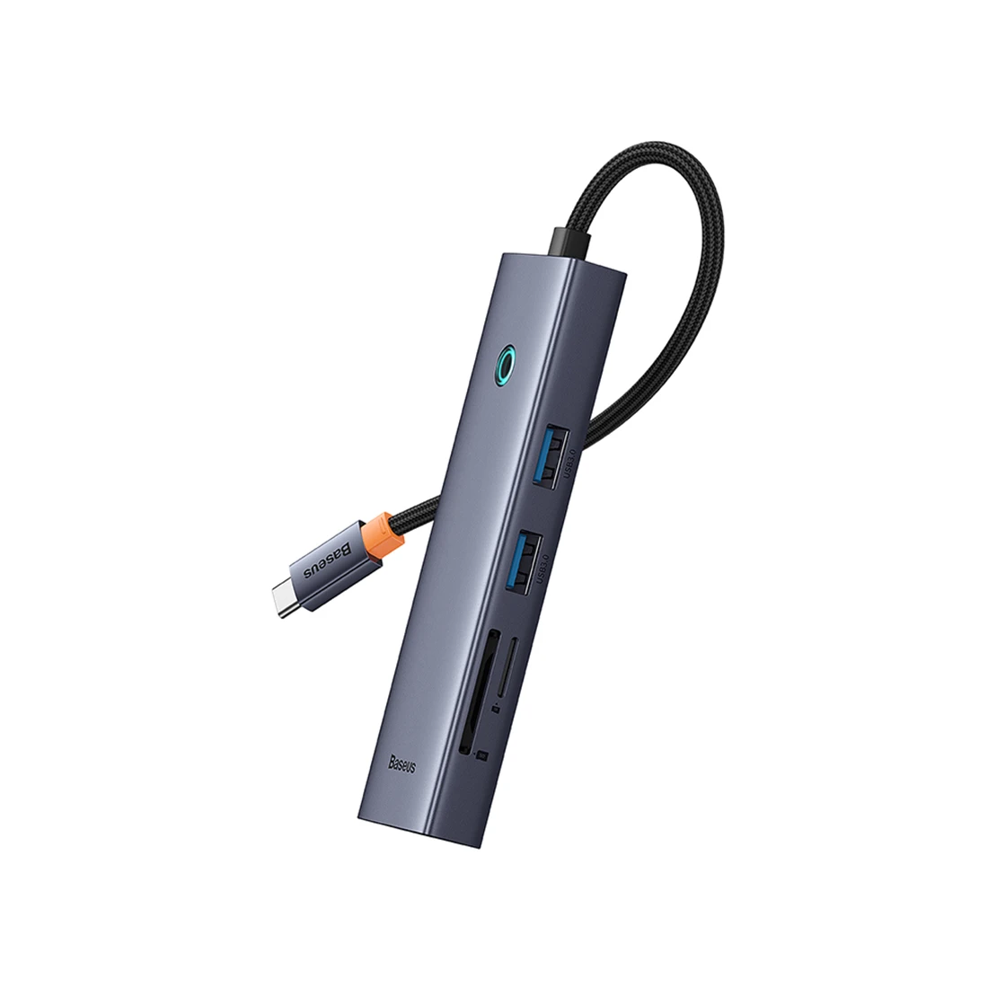 Док-станция Baseus UltraJoy Series 7-Port HUB док-станция Space Grey — 2