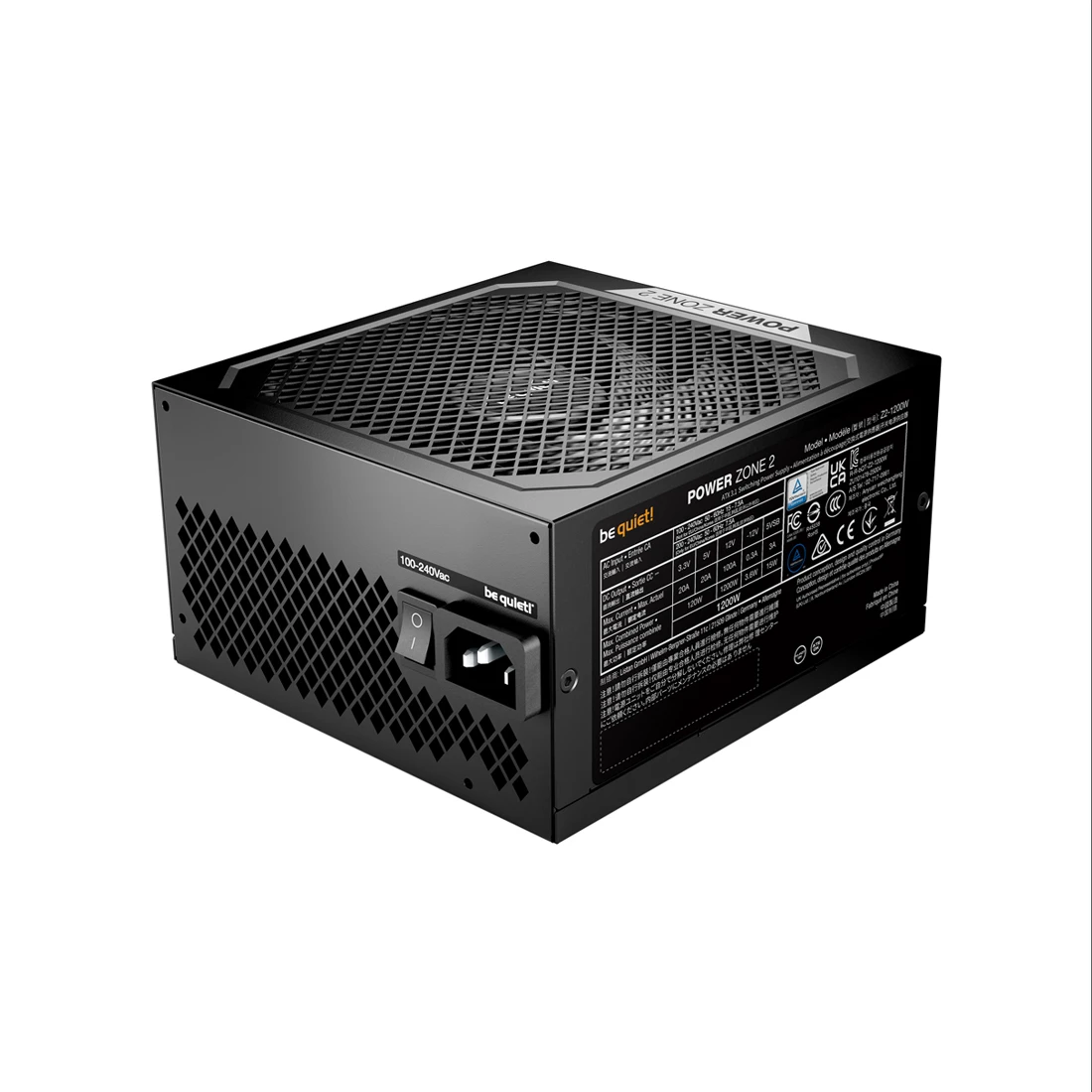 Блок питания Bequiet! POWER ZONE 2 1200W BP030EU — 2