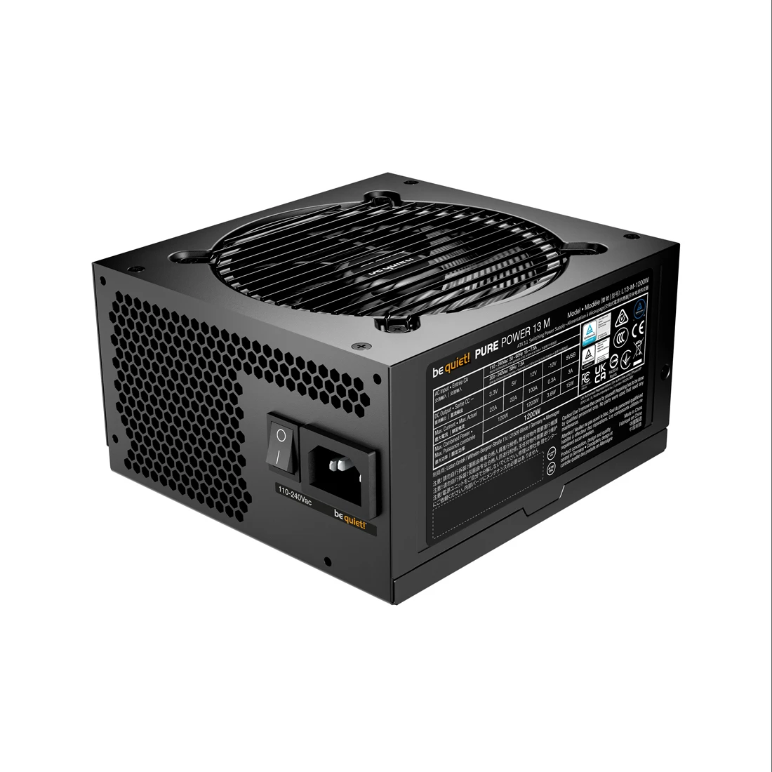 Блок питания Bequiet! PURE POWER 13 M 1200W BP029EU — 2
