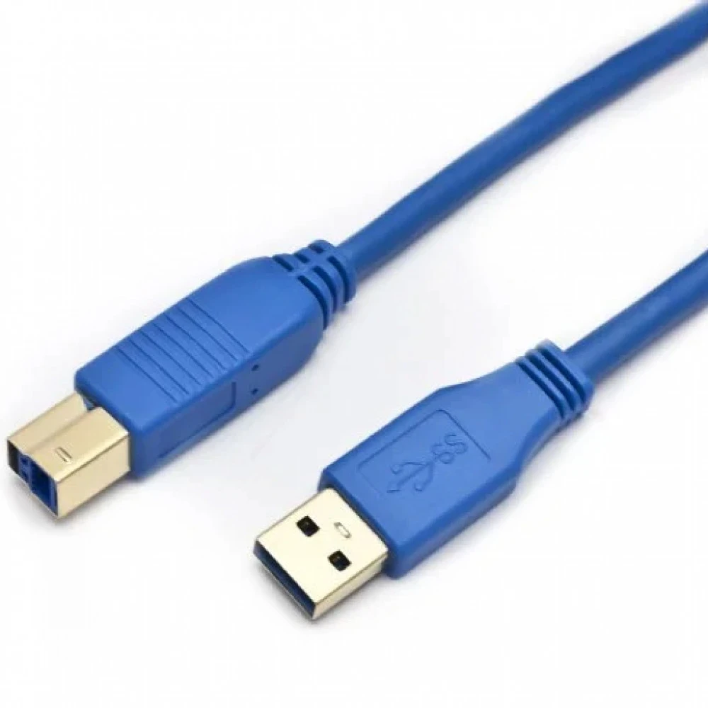 Кабель Manhattan USB 3.0, A(M)/B(M), 2 м, синий 322430