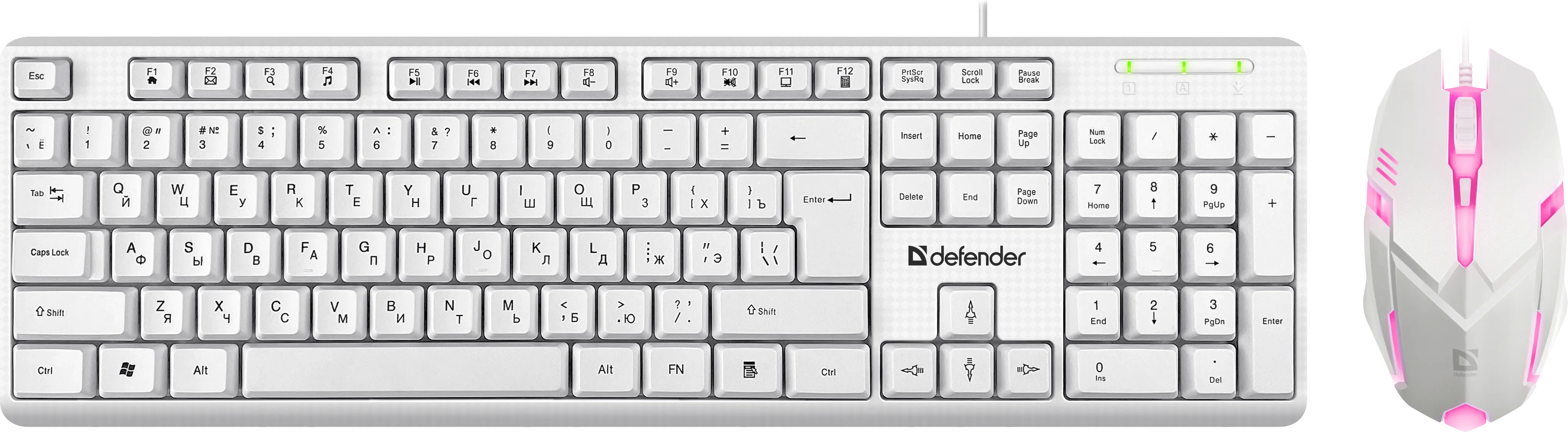 Проводной набор Defender Motion C-977 ENG/RU — 3