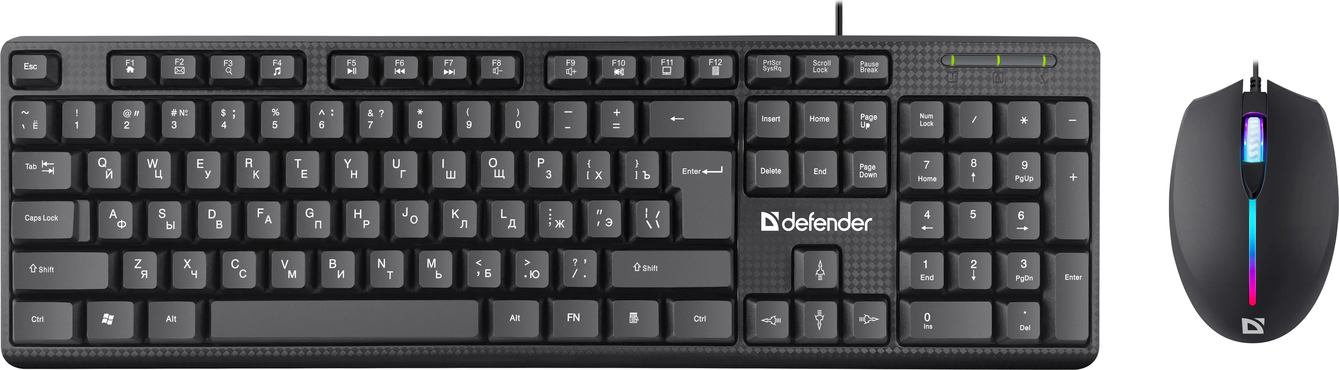 Проводной набор Defender Triumph C-991 ENG/RU — 2