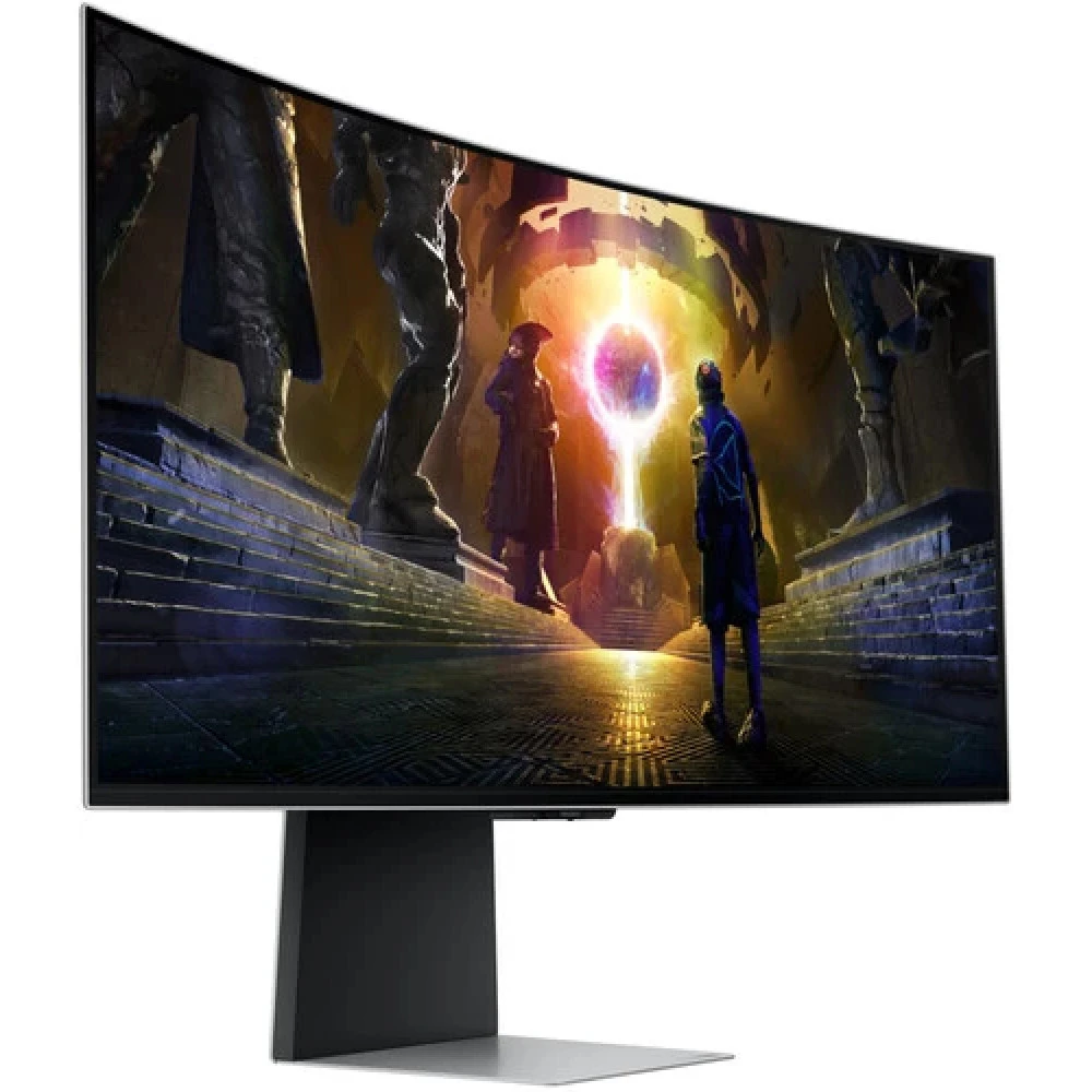 Монитор 34" SAMSUNG LS34DG852SIXCI OLED 3440x1440 175Hz 0.03мс 250кд/м2 Curved 2xDMI 1xDP 2xUSB3.0