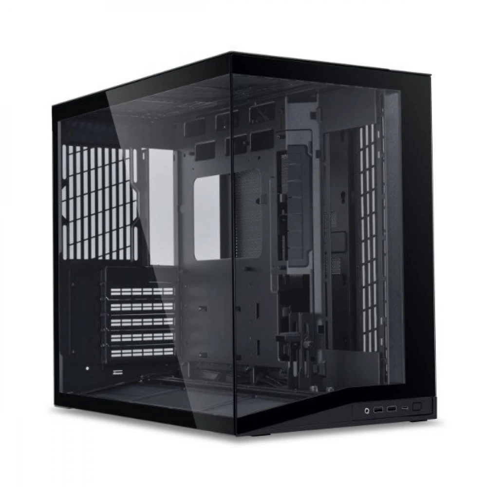 Корпус Lian Li O11 Dynamic MINI V2 ATX/mATX/ITX Back-connect:ATX USB-C G99.O11DMIV2X.00 Черный