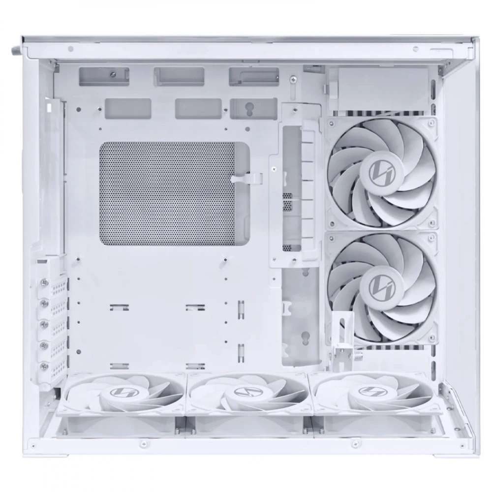 Корпус Lian Li O11 Dynamic MINI V2 FLOW ATX/mATX/ITX Back-connect:ATX USB-C G99.O11DMIV2FW.00 Белый — 3