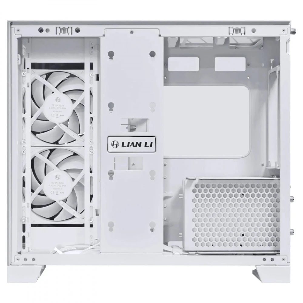 Корпус Lian Li O11 Dynamic MINI V2 FLOW ATX/mATX/ITX Back-connect:ATX USB-C G99.O11DMIV2FW.00 Белый — 4
