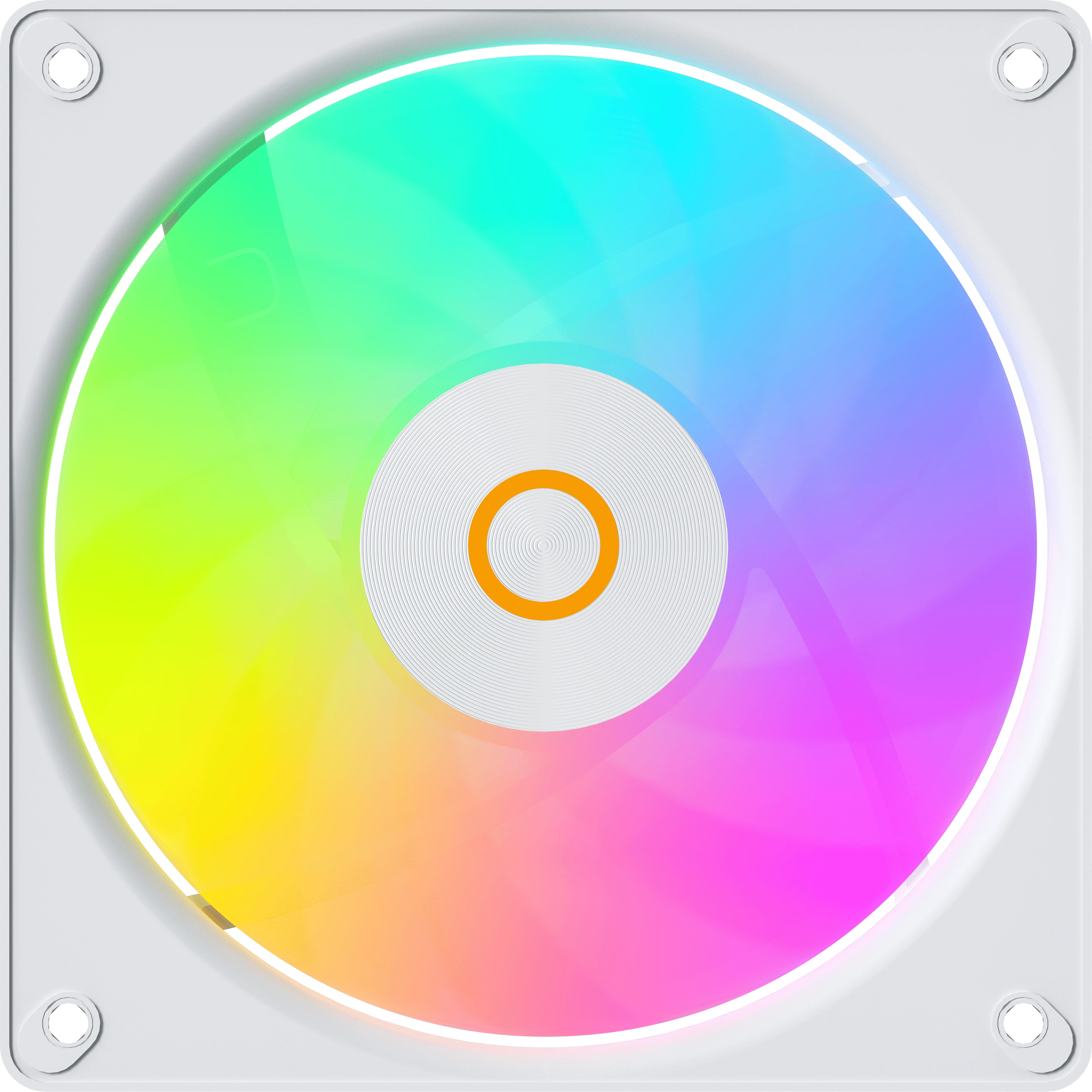 Вентилятор для корпуса Ocypus Gamma F12 Elite WH ARGB 3-IN-1 3x(120x120x25mm) 600-1800RPM Белый — 2