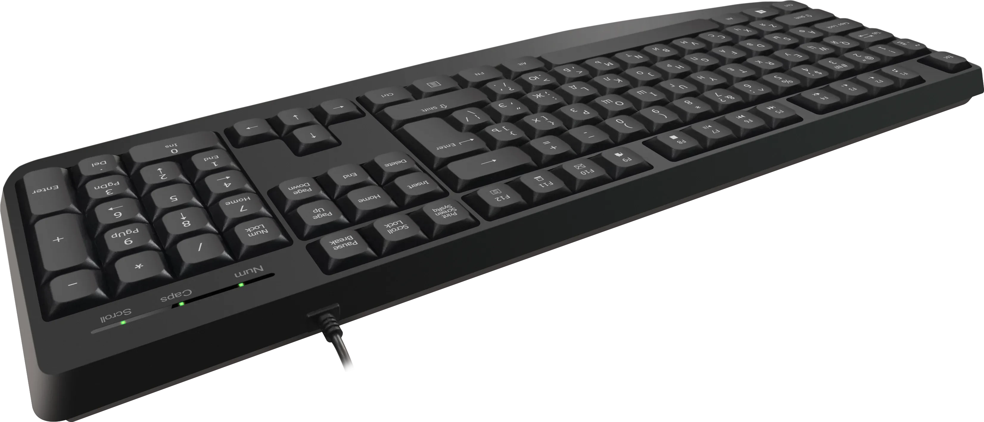 Клавиатура USB Defender Atom HB-546 черный — 4