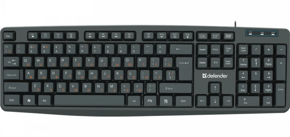 Клавиатура USB Defender Concept HB-164